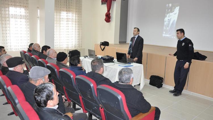 Yerköyde servis şoförleri bilgilendirildi