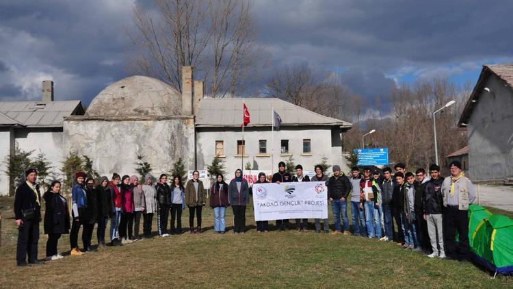 Ladikde 150 izci kamp yaptı