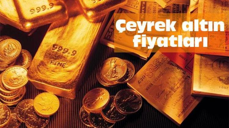 Çeyrek altın Gram altın fiyatları bugün yükseldi mi