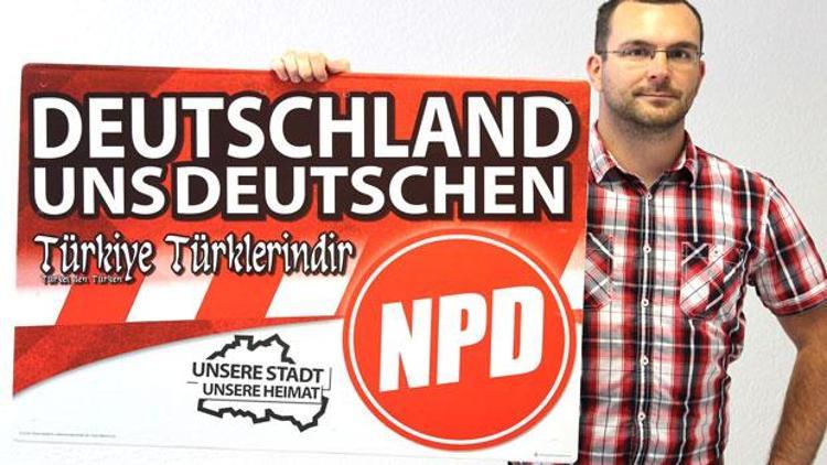 Aşırı sağcı NPD’den kışkırtan seçim afişi