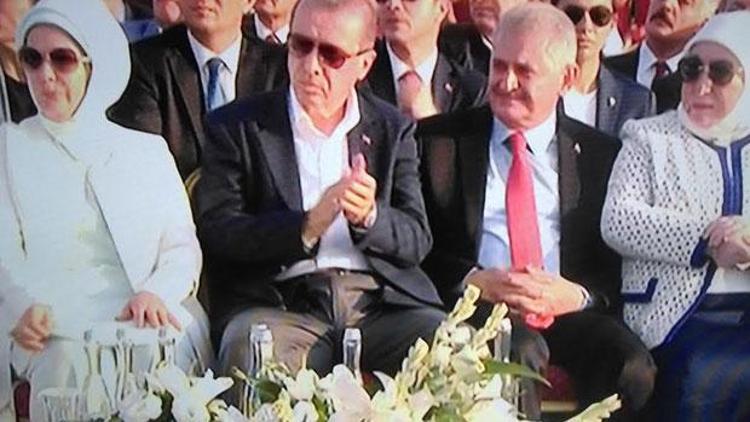 Bahçelinin sözlerini Erdoğan alkışladı