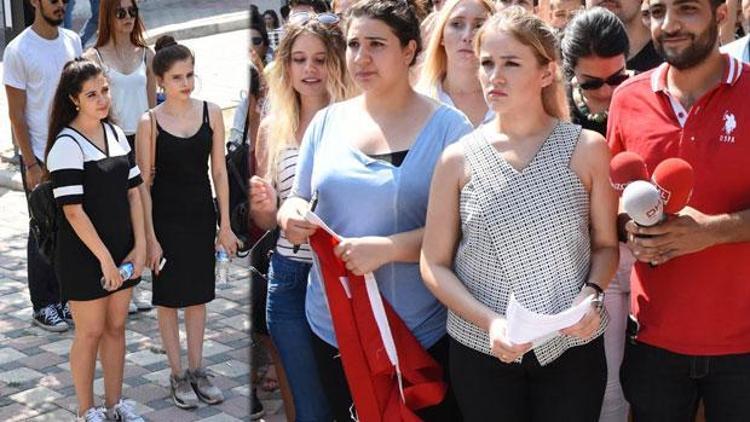 Kapatılan vakıf üniversitelerinin öğrencileri tepkili