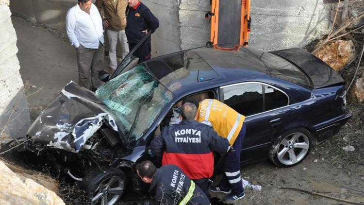 Konyada trafik kazası: 4 yaralı