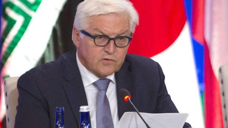 Alman Bakan Steinmeier: Suriye’de Türkiye’siz çözüm olmaz