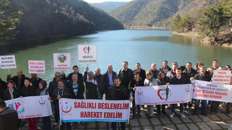 Taşovada sağlıklı yaşam yürüyüşü yapıldı