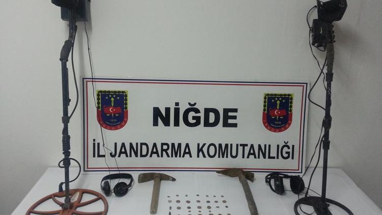 Niğdede tarihi eser operasyonu