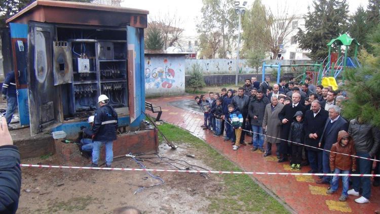 Mardinde elektrik kesintisi protestosu