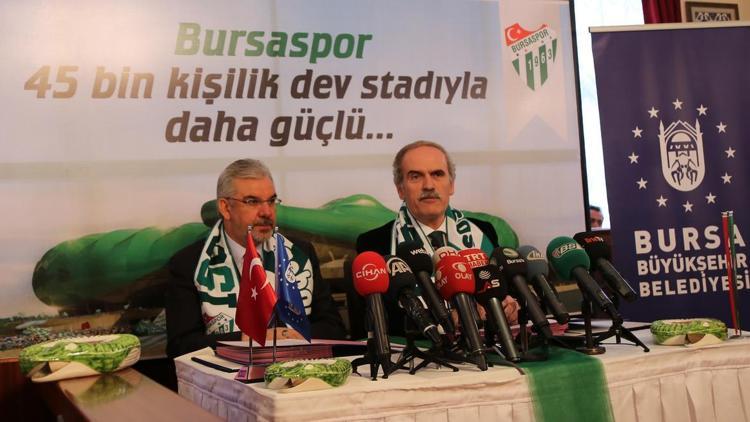 Timsah Arena Stadı Bursaspor Kulübüne devredildi