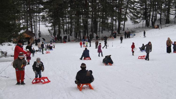 Ilgaz, son yılların en iyi sömestir tatilini geçirdi