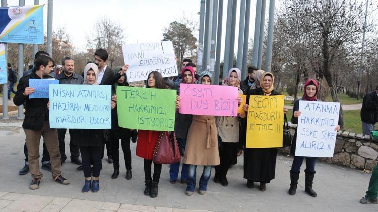 Batmanda atamaların ertelenmesine tepki