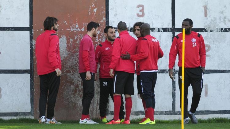 Antalyasporda Gaziantep Büyükşehir Belediyespor maçı hazırlıkları