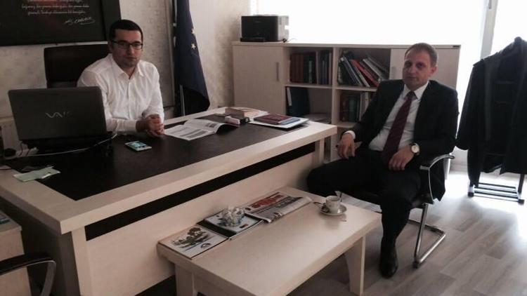 Pervari Belediye Başkanı Özcandan kalkınma ajansına ziyaret