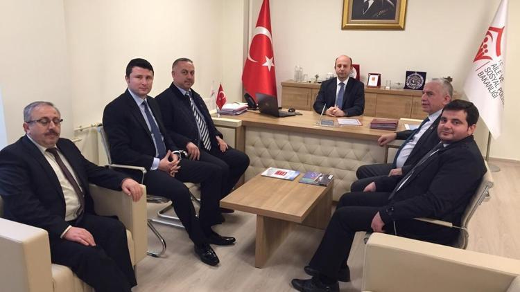 AK Parti Tosya İlçe Başkanı Ekşiden ziyaretler