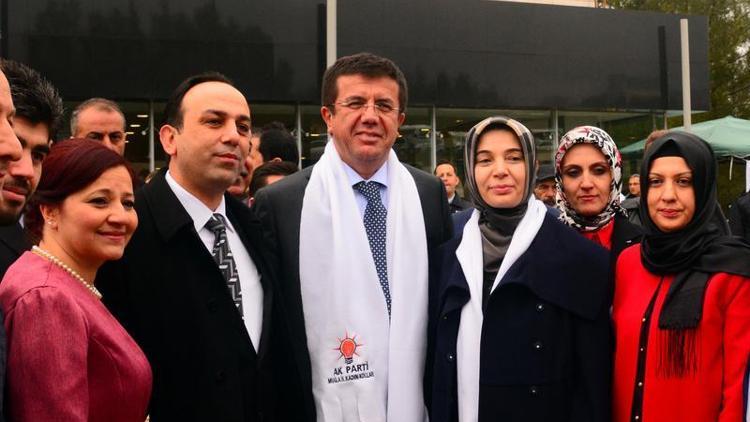 Ekonomi Bakanı Zeybekci, Muğlada