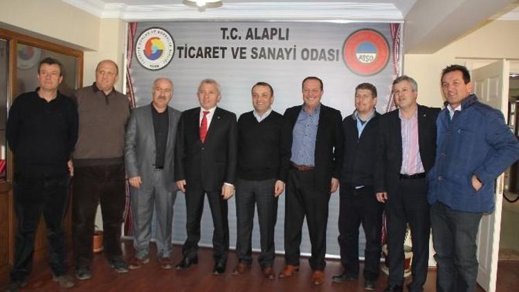 AK Parti Zonguldak Milletvekili Aday Adayı Salih Demir’den Alaplı TSO’ya Ziyaret