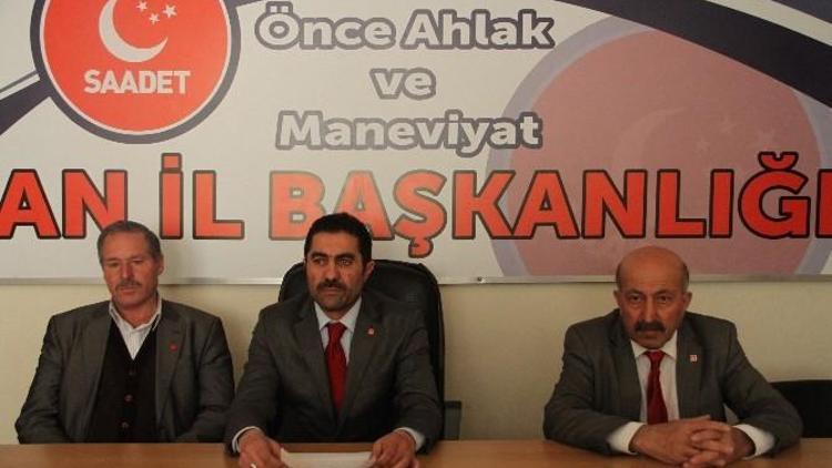 Saadet Partisi’nden Aday Adaylığı Başvuruları Başladı