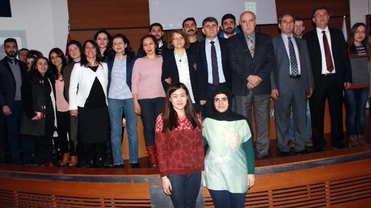 Atatürk Üniversitesi’nde Türk Dil Kurumu Konferansı
