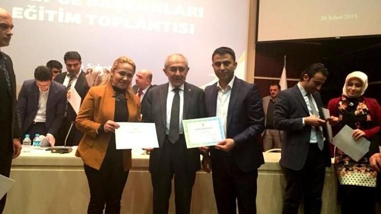 AK Parti Nevşehir Teşkilatı AR-GE Eğitimi Toplantısına Katıldı