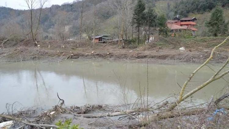 Alaplı Kavukkavla Deresinde Islah Çalışması