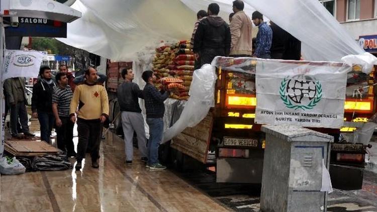 Söke’den Suriye’ye Yardım Eli Uzanmaya Devam Ediyor