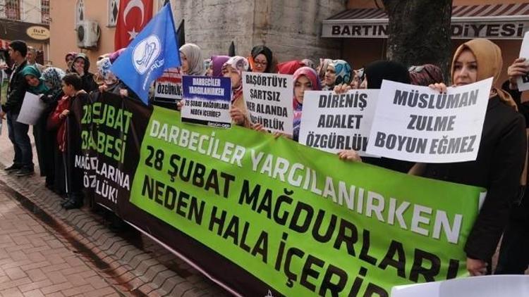 Bartın’da 28 Şubat Süreci Protesto Edildi