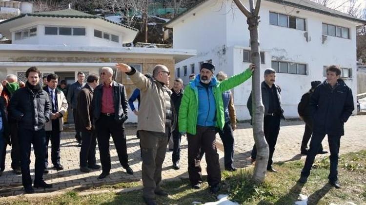 Başkan Erol Mehmet Yarar, Muratdağı Termal Kayak Merkezi’ni İceledi