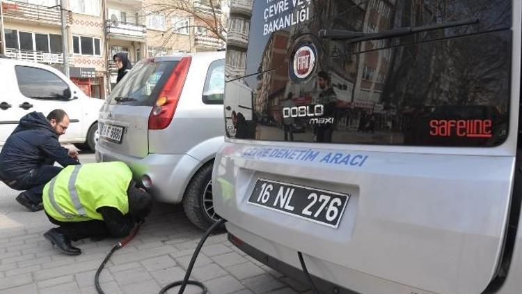 İnegöl’deki Araçlar Denetim Altında