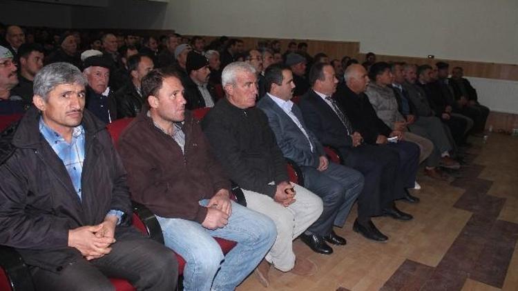 Beyşehir’de Hayvan Yetiştiricilerine Desteklemelerle İlgili Bilgilendirme Semineri