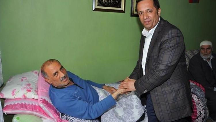 Başkan Toltar’dan Hasta Ziyareti