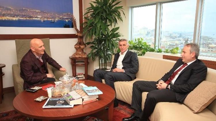 İbrahim Hacıosmanoğlu’ndan Başkan Öz’e Ziyaret