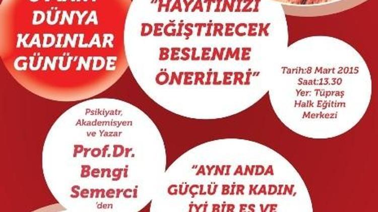 Aliağa Belediyesi’nde Kadınlar Gününe Özel Seminer