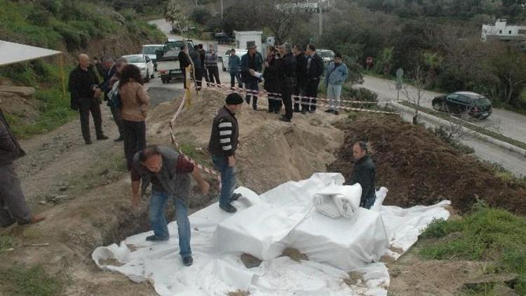 Bodrum’da 2 Bin 500 Yıllık Mezar Kapatılarak Koruma Altına Alındı