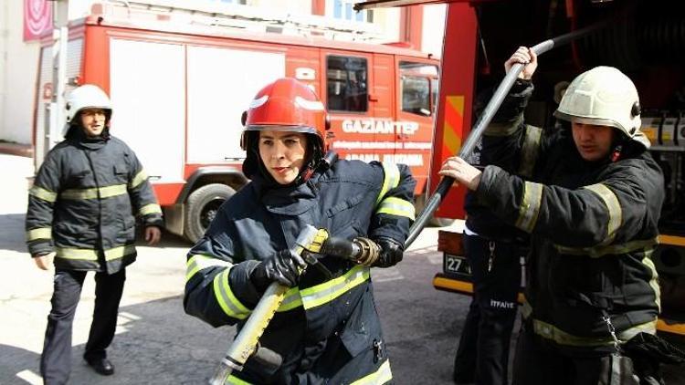 Gaziantep’in Kadın İtfaiyecileri