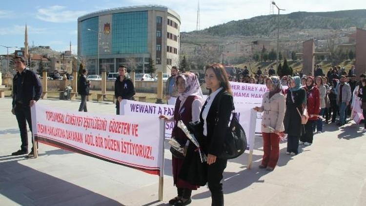 Nevşehir’de 8 Mart Dünya Kadınlar Günü Kutlandı