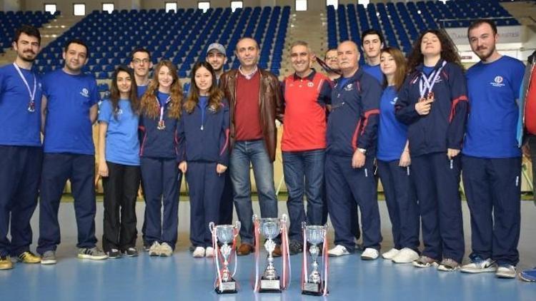 ’’Okçuluk Salon Türkiye Şampiyonası’’nda Dereceye Girenler Ödüllendirildi