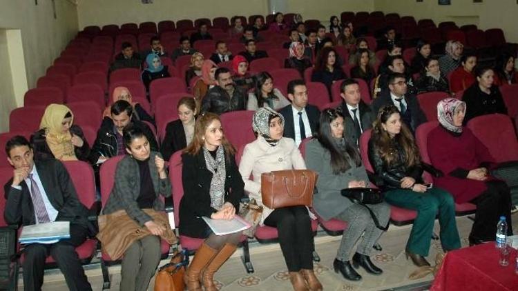 Çatak’ta ‘Mesleğimi Seviyorum Projesi’ Semineri