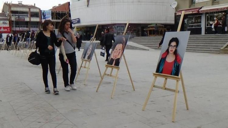 Erzincan’da “Kadına Şiddete Hayır” Sergisi