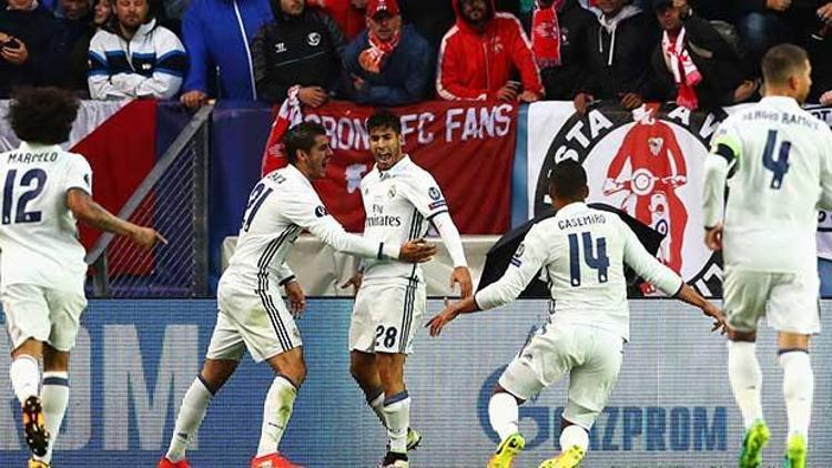 Real Madrid UEFA Süper Kupa finalinde Sevillayı uzatmalarda geçti (Maç özeti)