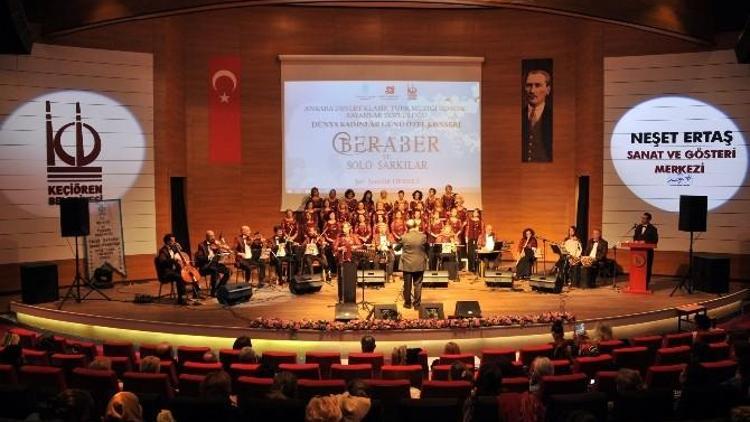 Keçiören’de Dünya Kadınlar Günü Konseri