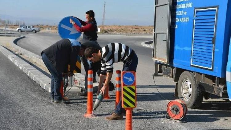 Büyükşehir’den Trafik Çalışması