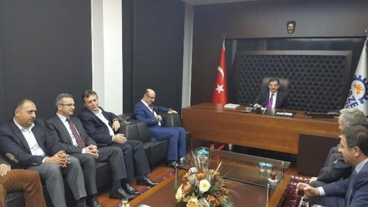 Bakan İdris Güllü’ce Başkan Köşker’in Konuğu Oldu