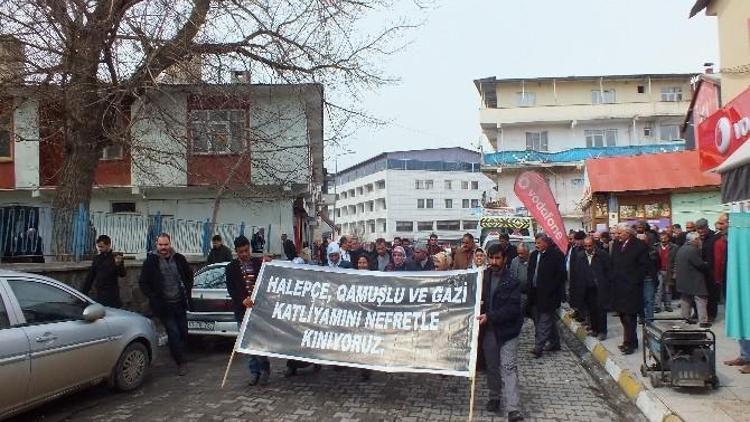 Malazgirt’te Halepçe Katliamı Kınandı