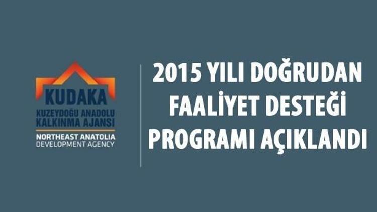 Kudaka 2015 Yılı Doğrudan Faaliyet Desteği Programı Açıklandı