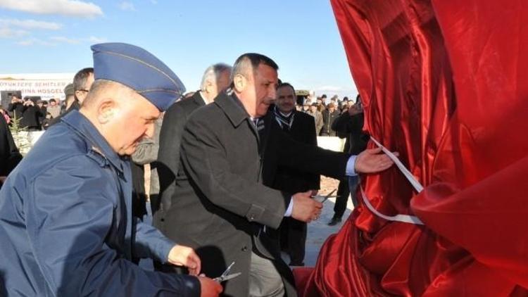 Şehitlik Anıtı Törenle Açıldı