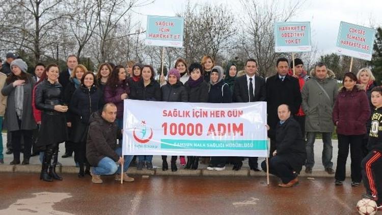 “Daha Sağlıklı Gelecek İçin Tuzu Azaltın” Yürüyüşü