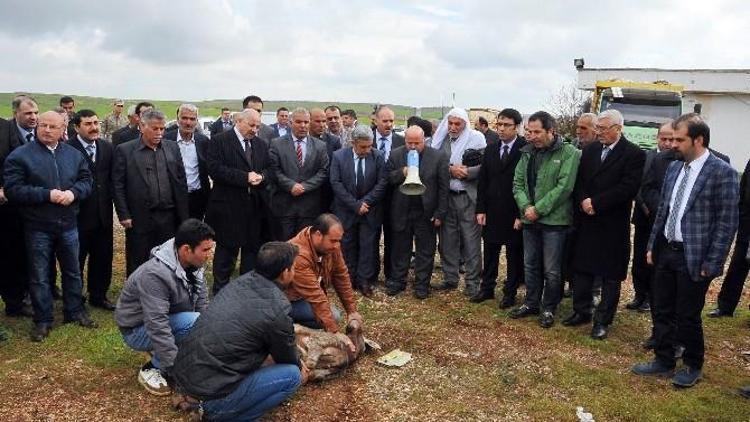 Birecik Organize Sanayi Bölgesinin Temeli Atıldı