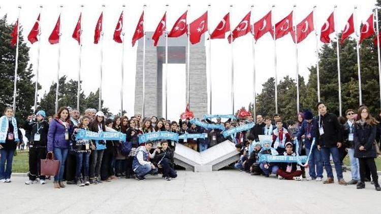 Şahinbey’in Torunları, Çanakkale Şehitleriyle Buluşmaya Devam Ediyor