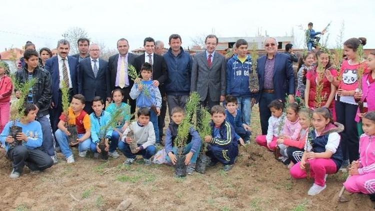 Baklan’da Bin 200 Fidan Toprakla Buluştu