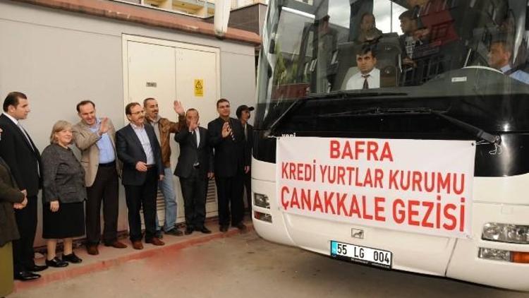 Bafra Belediyesi’nden Çanakkale Şehitliği Gezisi