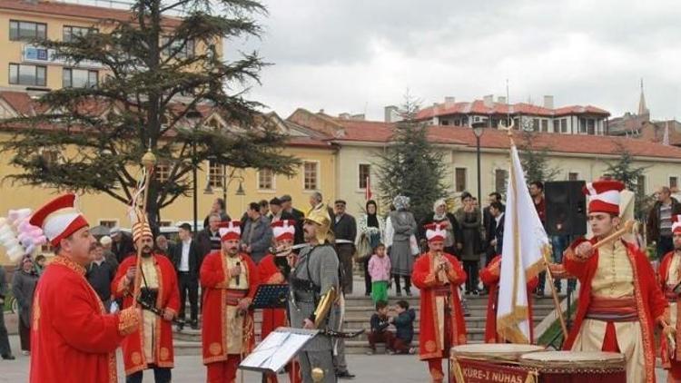 Osmanlı Ocakları Açılışında Küre-i Nühas İstiklâl Yolu Mehter Takımı Büyük Beğeni Topladı